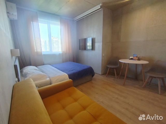 

Квартира-студия, 24 м², 2 кровати
