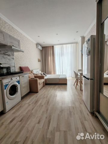 

Квартира-студия, 23 м², 2 кровати