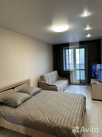 

1-к. квартира, 38 м², 2 кровати