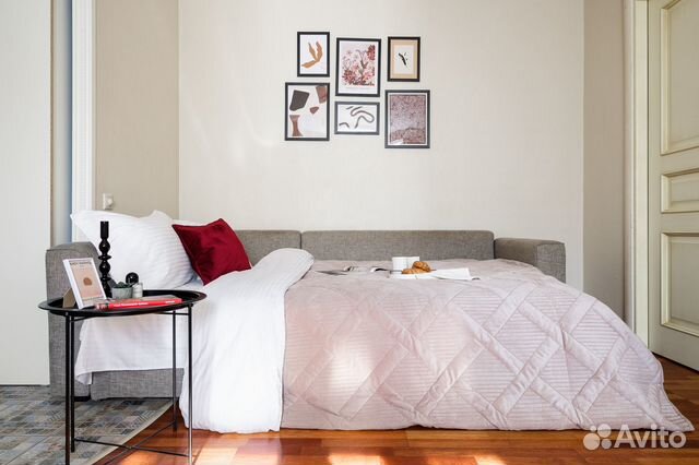 

1-к. квартира, 54 м², 2 кровати