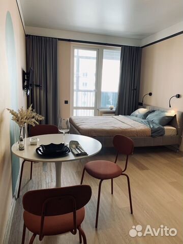 

Квартира-студия, 31 м², 2 кровати