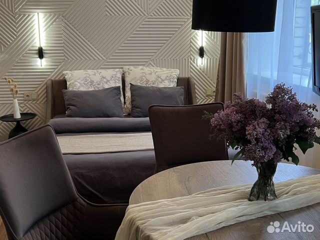 

Квартира-студия, 37 м², 2 кровати