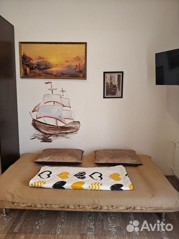 

Квартира-студия, 35 м², 3 кровати