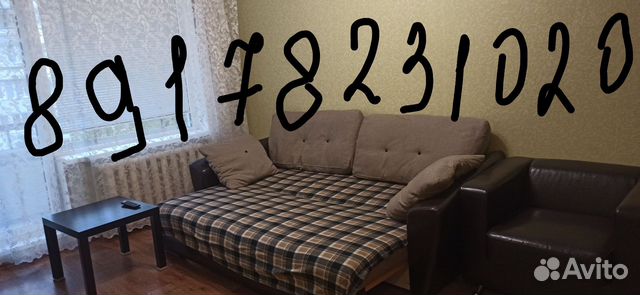 

1-к. квартира, 37 м², 2 кровати