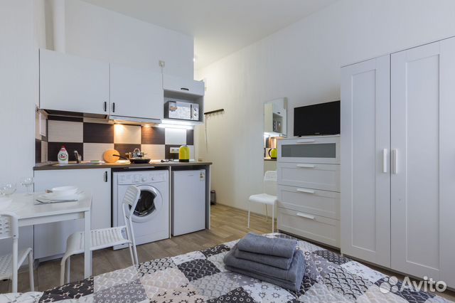 

Квартира-студия в апарт-отеле, 20 м², 1 кровать
