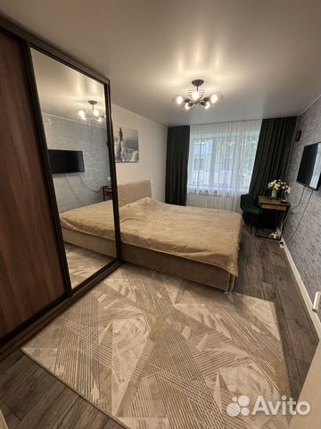 

2-к. квартира, 44 м², 2 кровати