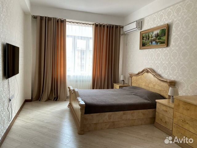 

1-к. квартира, 43 м², 2 кровати