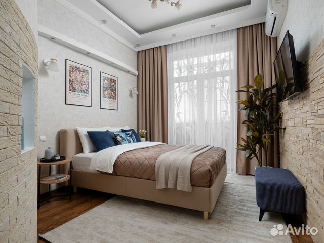 

2-к. квартира, 50 м², 3 кровати