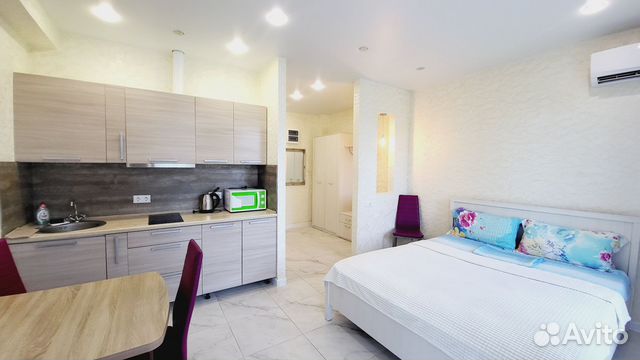 

Квартира-студия, 26 м², 2 кровати