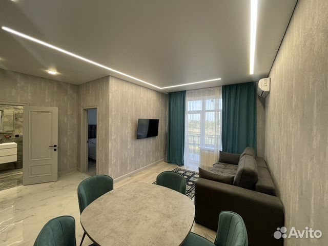 

1-к. квартира, 50 м², 2 кровати