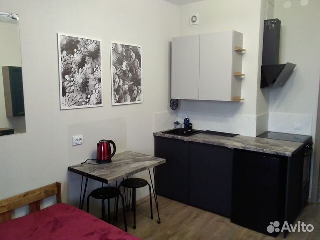 

Квартира-студия, 25 м², 1 кровать