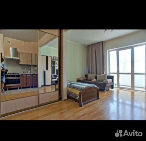 

Квартира-студия, 32 м², 2 кровати