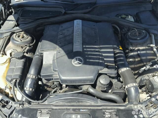 В разборе mercedes S W220 1999 №133 черный