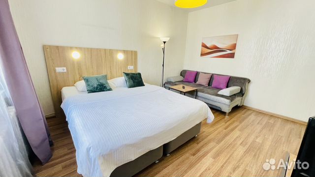 

1-к. квартира, 37 м², 2 кровати