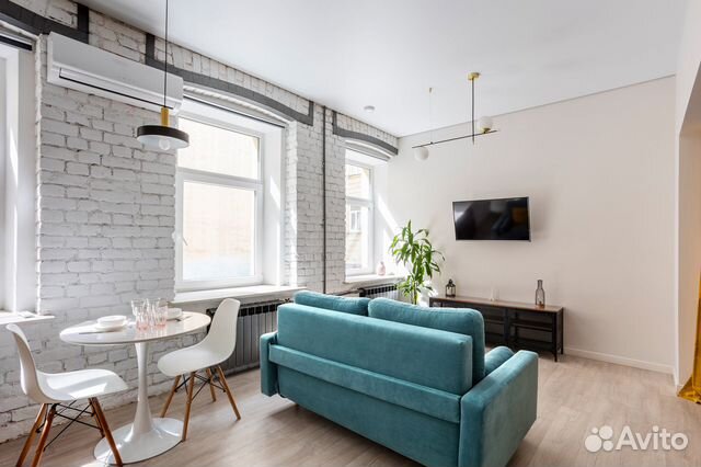 

Квартира-студия, 54 м², 2 кровати