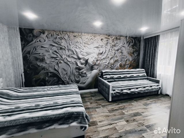 

1-к. квартира, 33 м², 2 кровати
