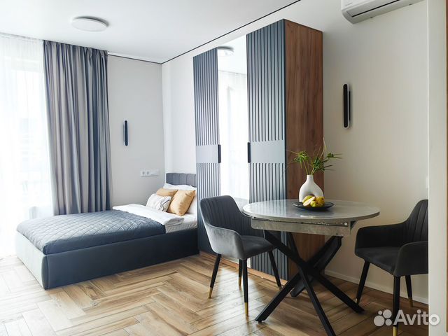 

Квартира-студия, 25 м², 1 кровать