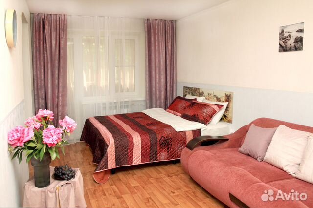 

1-к. квартира, 36 м², 2 кровати
