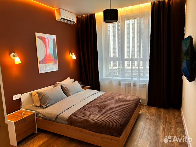 

1-к. квартира, 40 м², 2 кровати