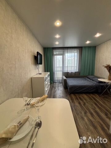 

Квартира-студия, 29 м², 1 кровать