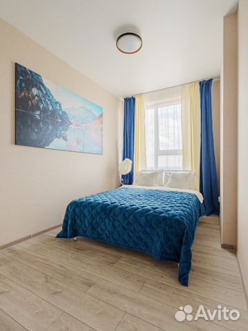 

1-к. квартира, 40 м², 2 кровати