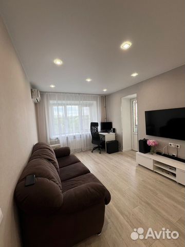 

1-к. квартира, 43,8 м², 2 кровати