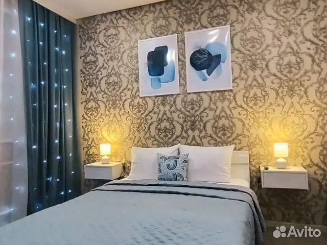 

1-к. квартира, 45 м², 3 кровати