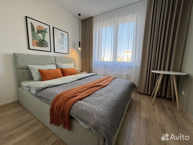 

1-к. квартира, 40 м², 2 кровати