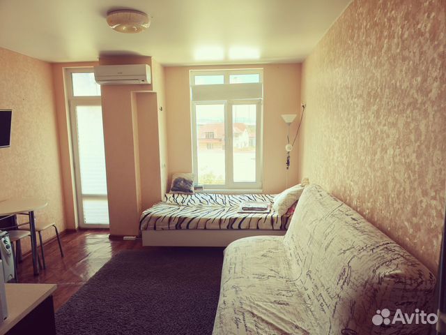 

Квартира-студия, 30 м², 2 кровати
