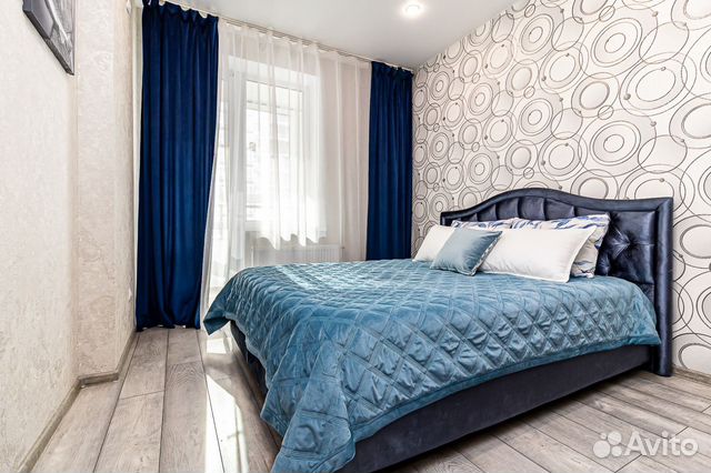 

1-к. квартира, 42 м², 2 кровати