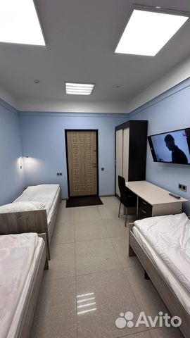 

1-к. квартира, 18 м², 3 кровати