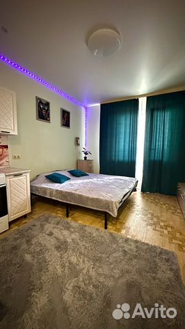 

Квартира-студия, 30 м², 1 кровать
