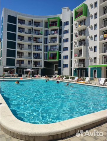 

Квартира-студия, 35 м², 2 кровати