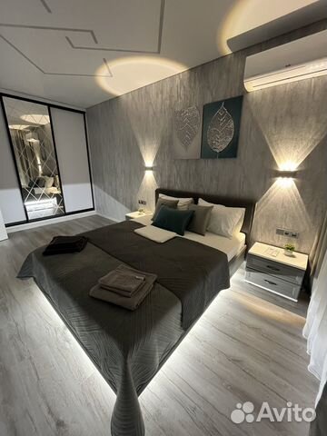 

1-к. квартира, 40 м², 2 кровати