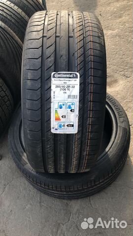 Continental ContiSportContact 5P SUV 285/40 R22 и 325/35 R22