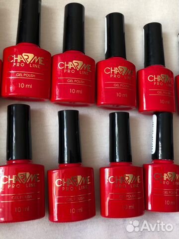 Гель Лак для ногтей Charme pro шеллак 12 штук