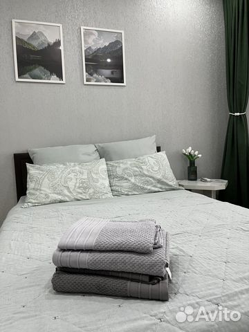 

1-к. квартира, 42 м², 2 кровати