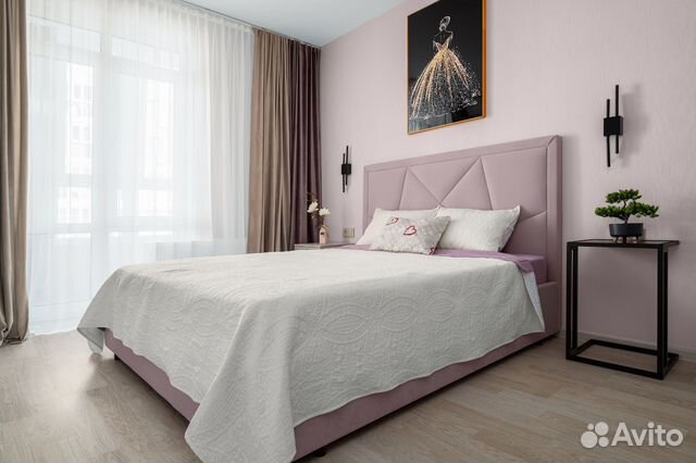 

1-к. квартира, 37 м², 3 кровати