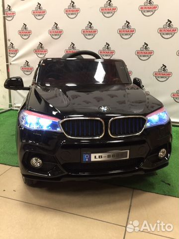 Детский электромобиль BMW X5 Черный