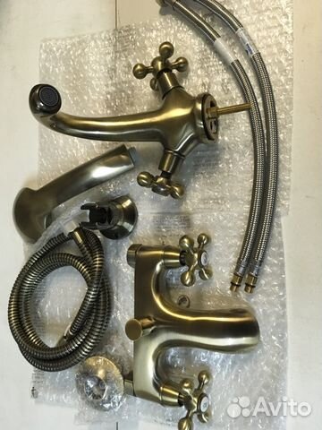 Комплект смесителей Новый Бронза