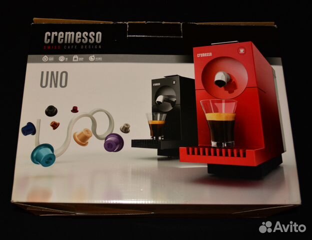 Кофемашина Cremesso Uno + 2 Упаковки капсул Кофемашина Cremesso Uno + 2 Упаковки капсул