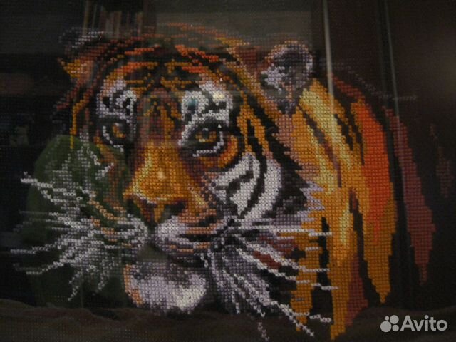 Картина, вышитая крестиком Картина, вышитая крестиком