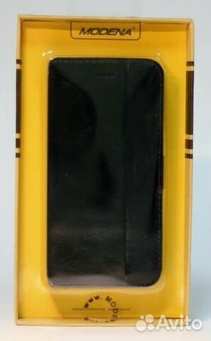 Чехол кожаный Modena задняя застежка iPhone 6