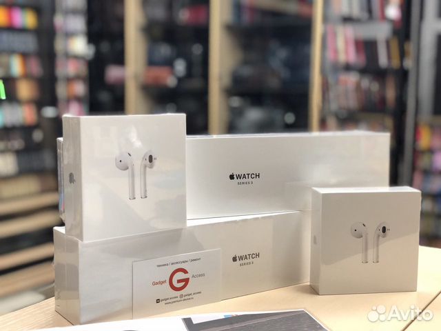 Apple Watch series 3, 4, 5 Новые, оф.гарантия в РФ