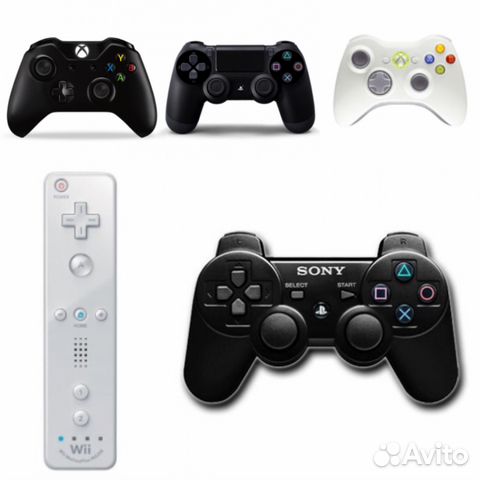 Продажа джойстиков от PS4, PS3 Xbox One, Xbox 360