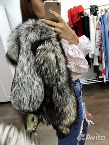 Меховая жилетка