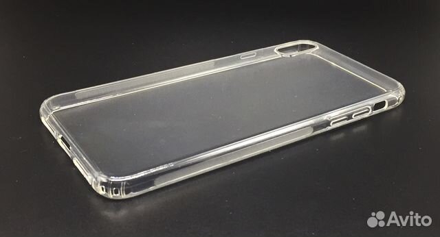 Чехол iPhone Xs Max Силикон прозрачный Stoptime