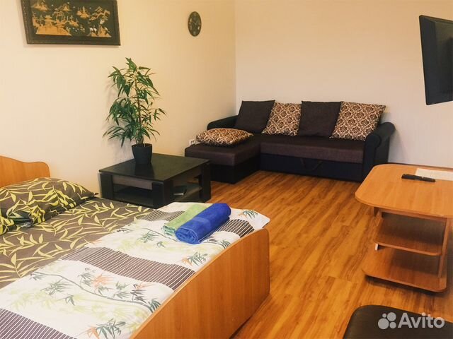 

1-к. квартира, 38 м², 3 кровати