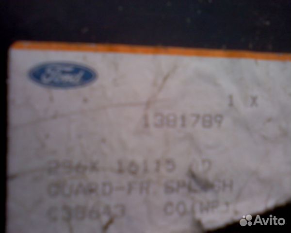 Ford fiesta подкрылок левый ориг. 1381789 Ford fiesta подкрылок левый ориг. 1381789