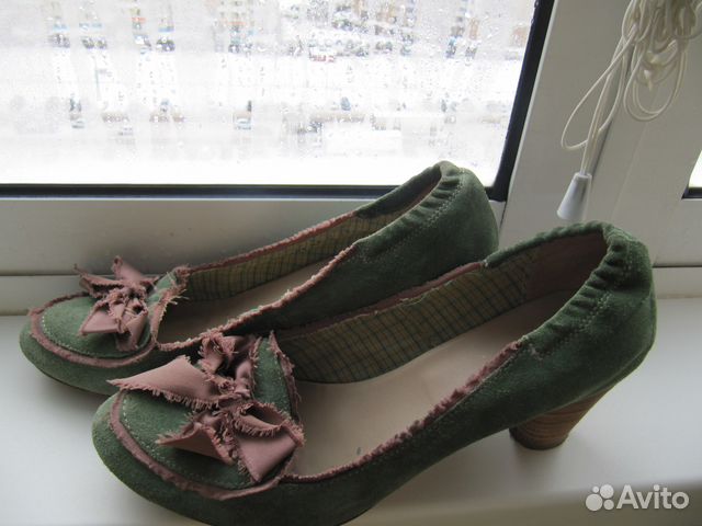 Замшевые туфли Mascotte, 38 р-р